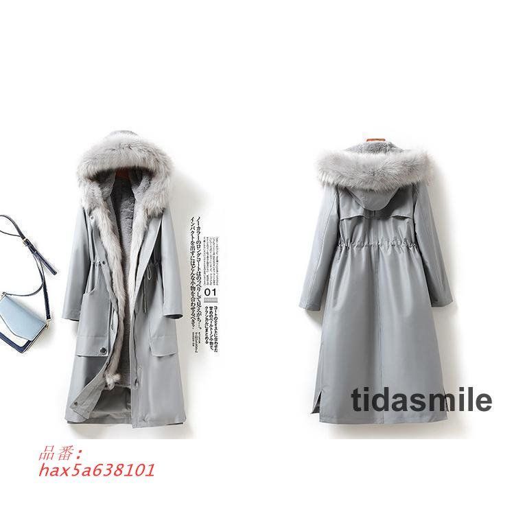 モッズコート ファーコート 毛皮コート 超ロングコート ふわふわ フード付き 膝丈 お洒落暖かい 防寒 素材 秋冬 真冬 暖かい hax5a638101