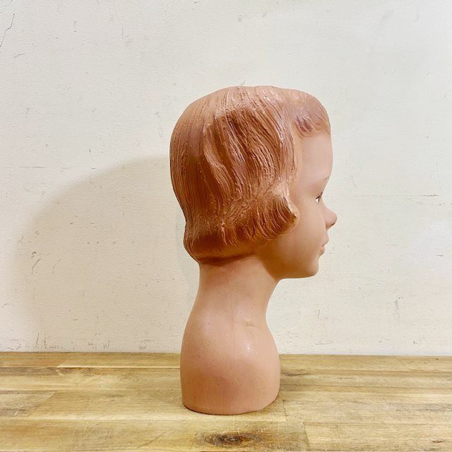 希少　vintage マネキンヘッド　アメリカ製　トルソー1930s〜50s 希少vintage マネキンヘッドアメリカ製トルソー1930s〜50s