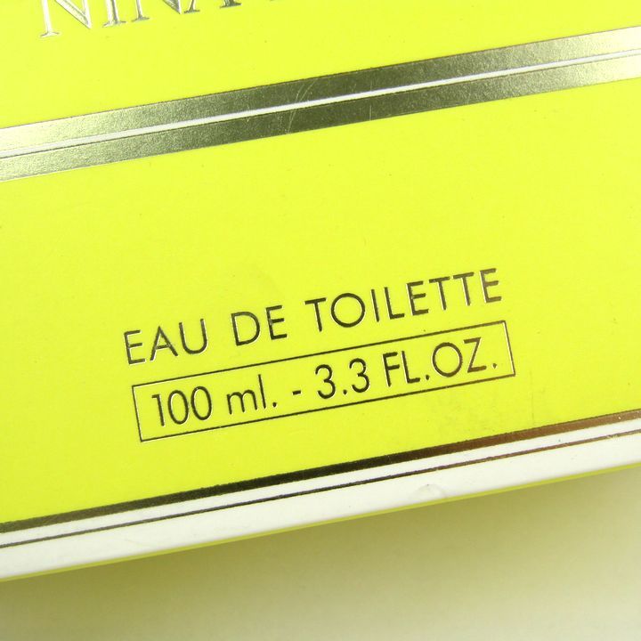 ニナリッチ 香水 レールデュタン オードトワレ EDT ほぼ未使用 