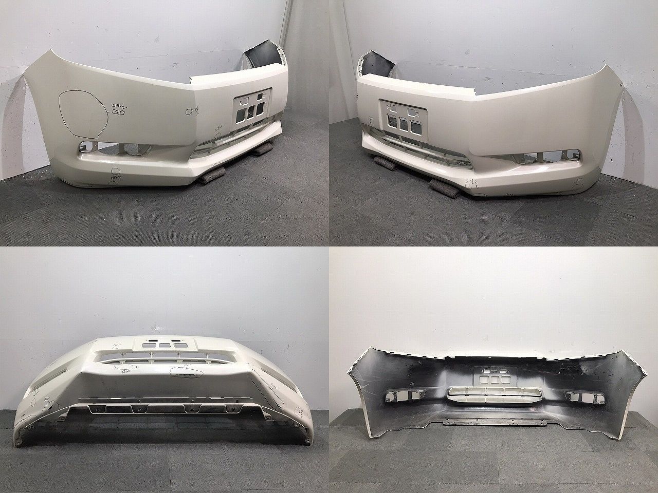 ステップワゴン RK1/RK2 フロントバンパー　NH624P　71101-SZW-000ZC ☆ ホンダ RK5 ステップワゴン スパーダ 純正 フロントバンパー 無限