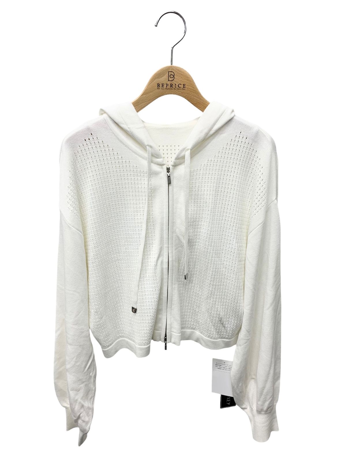 FOXEY - フォクシー 42769 Alessa Cardigan フーデッド ニット 38 FOXEY - フォクシー FOXEY ニットの通販 by KOMEHYO ONLINE