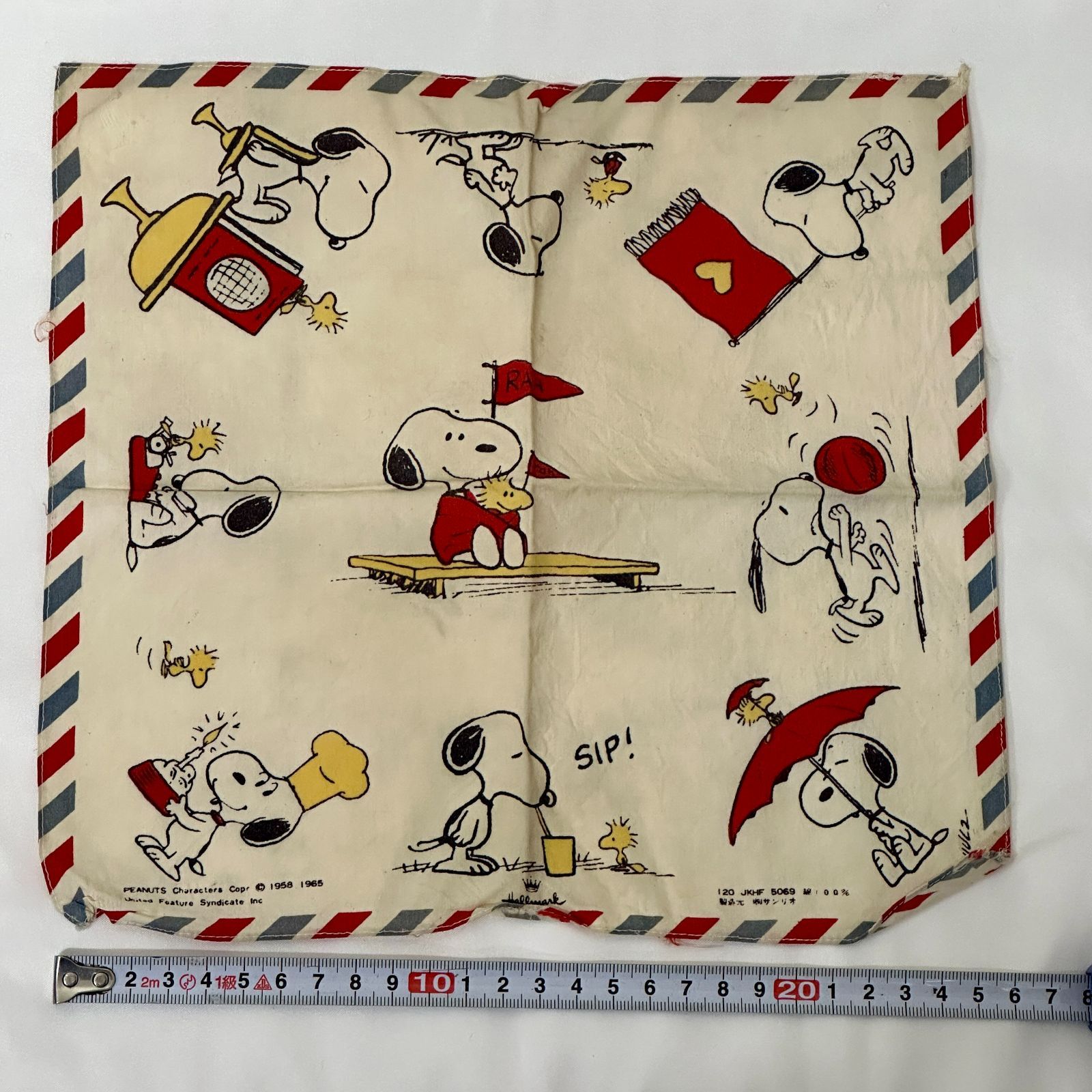 PEANUTSスヌーピーハンカチまとめ売りレトロ