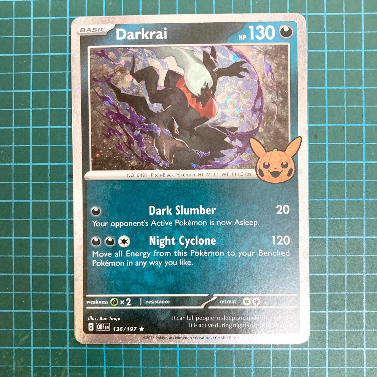 3枚セット】ポケモンカード ハロウィン 海外版 英語版 ダークライ
