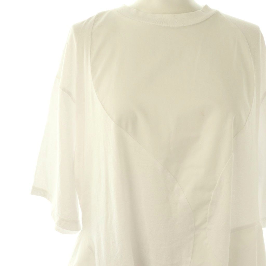 エンフォルド ENFOLD 24SS PETAL-HEM T-SHIRT Tシャツ