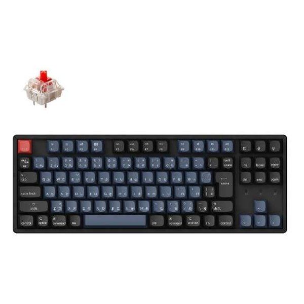 【新品】Keychron（キークロン） K8 Pro QMK/VIA ワイヤレス・メカニカルキーボード RGB JIS配列 テンキーレス K8P-J1-JIS (2620636)