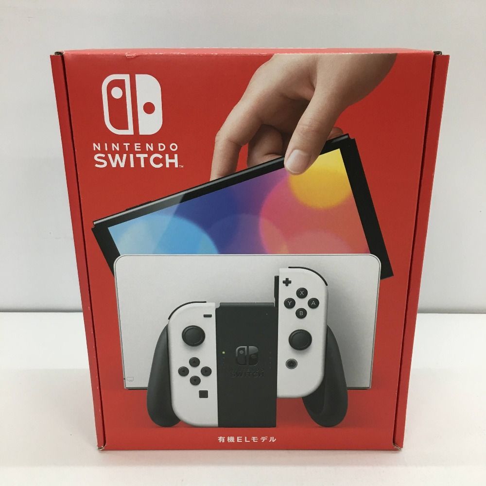 05w06026 【未使用 Nintendo Switch】ニンテンドースイッチ本体 有機ELモデル ホワイト ＊検品開封済み＊ ゲームハード 【未使用品】  - メルカリ