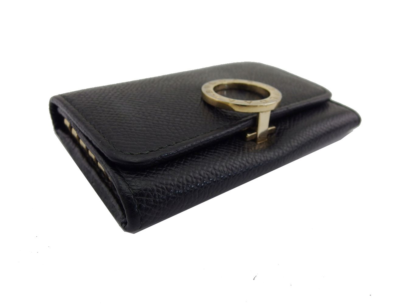 ブルガリ BVLGARI キーケース ブルガリブルガリ ブラック×シルバー