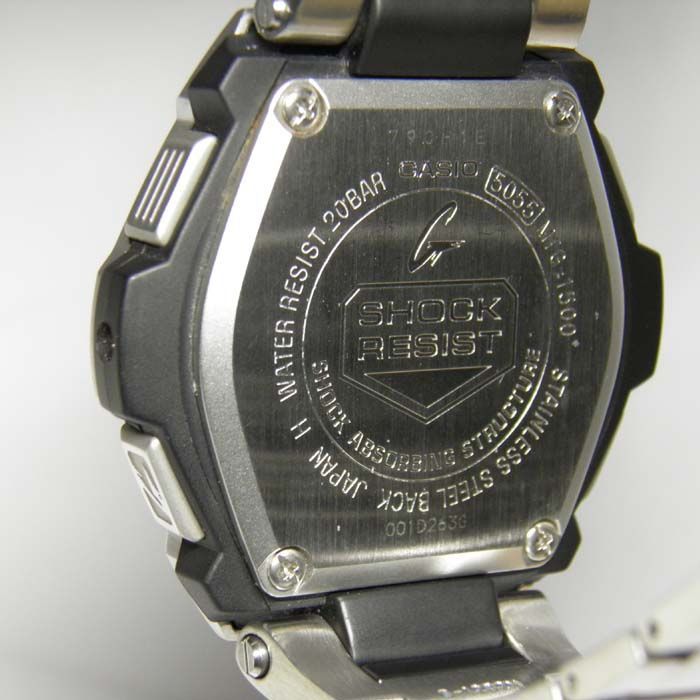 CASIO(カシオ)G-SHOCK(ジーショック)Gショック MTG-1500-1AJF