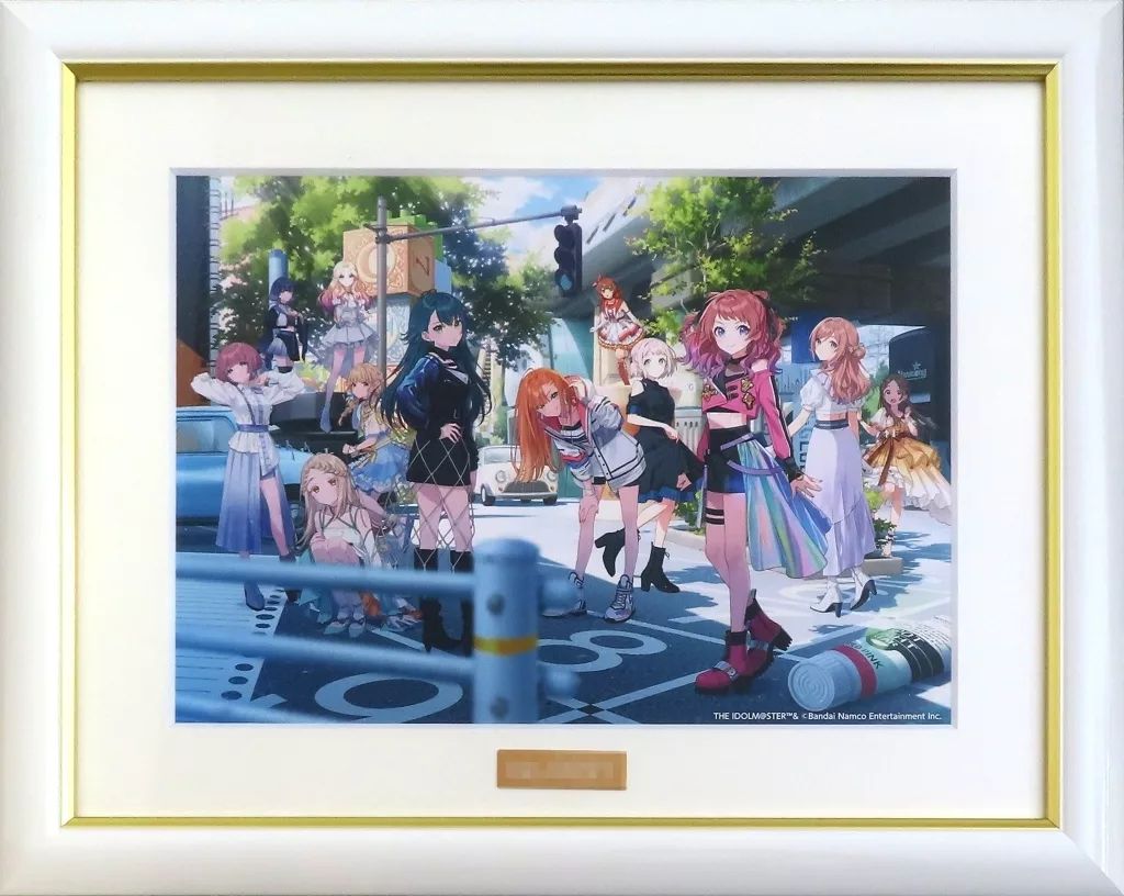 セル画 原画 学園アイドルマスター The 1st Period 公式キャラファイングラフ