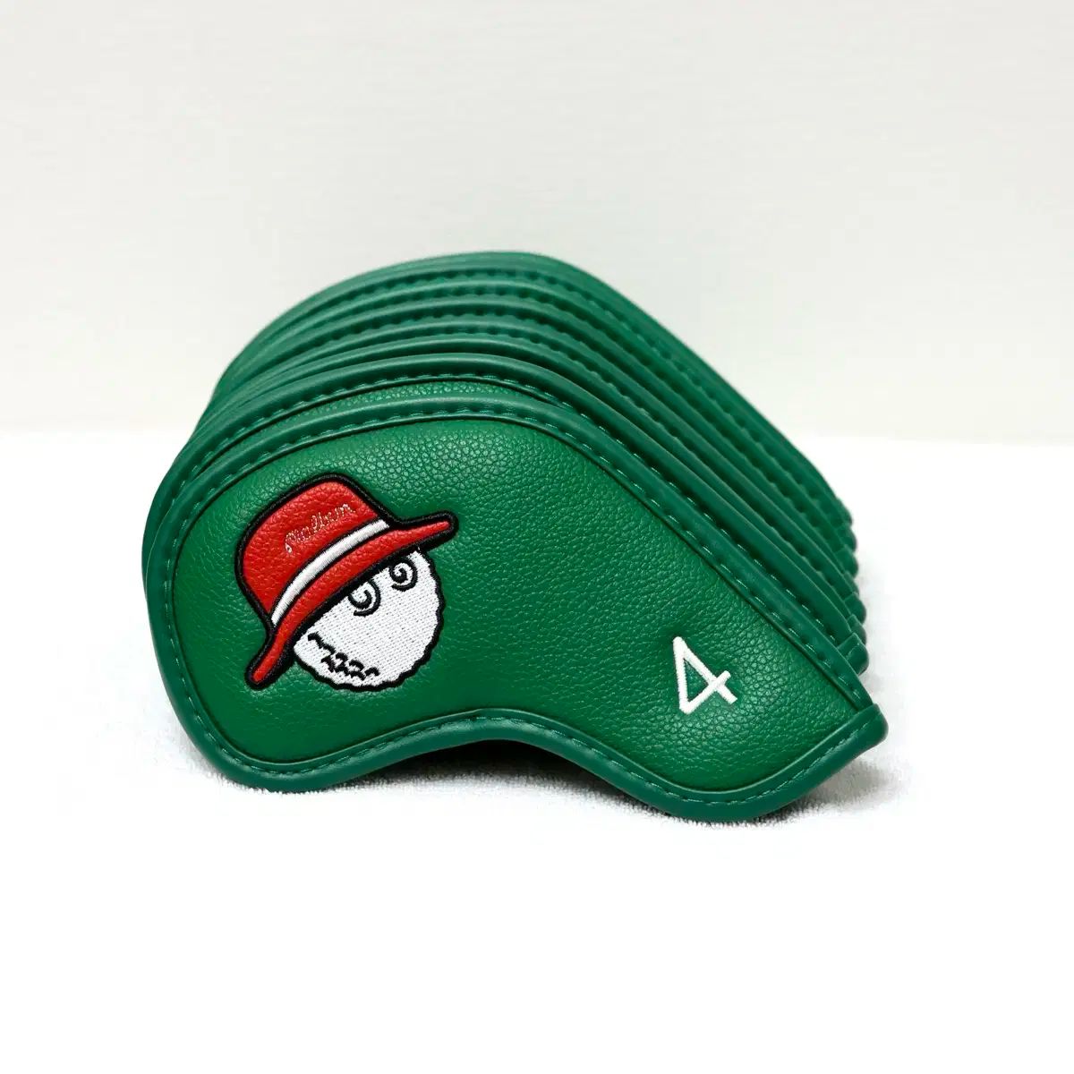 MALBON GOLF マルボンゴルフ ゴルフ アイアン カバー 10p セット グリーン