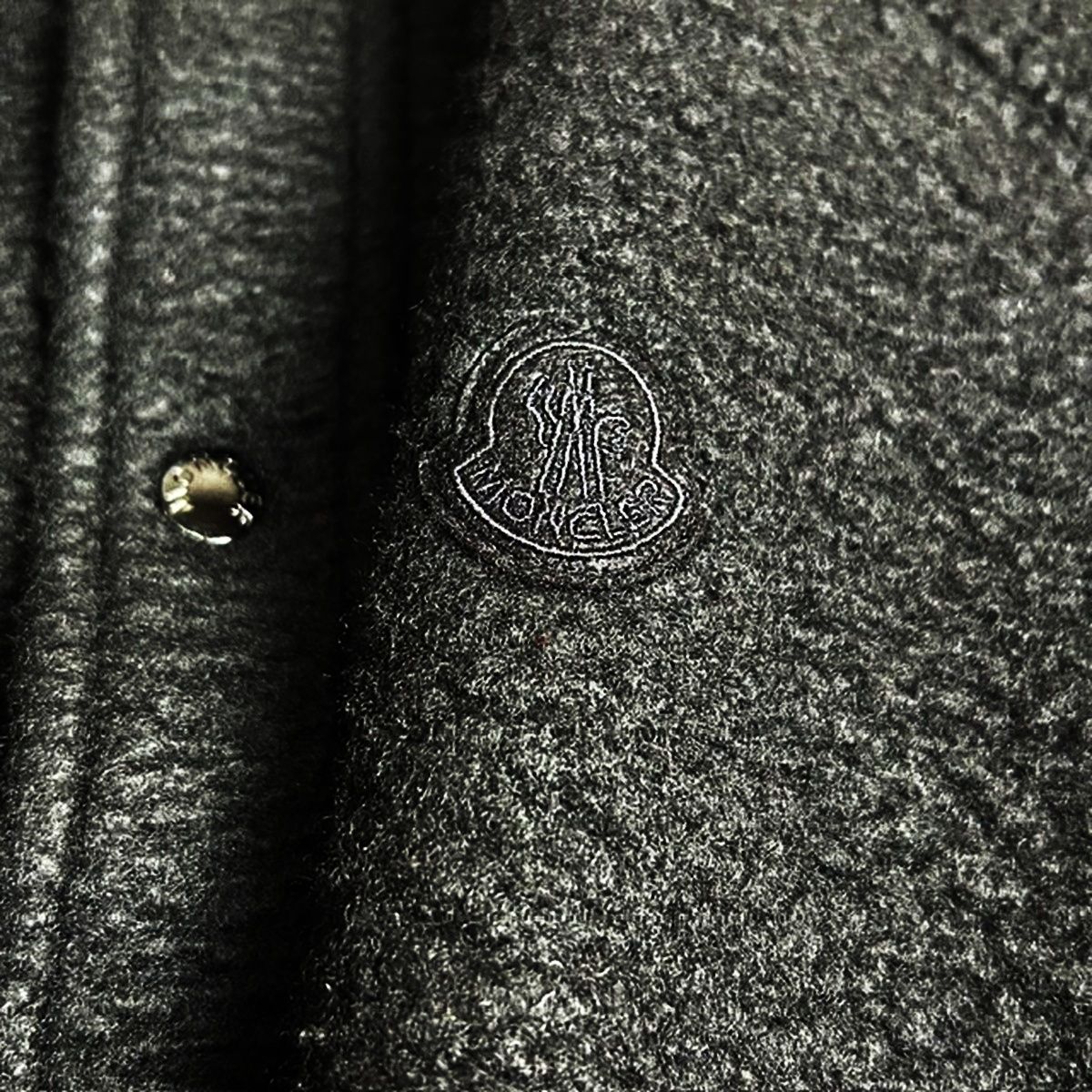 MONCLER モンクレール 25SS フリースシャツ ブラック Ron Herman ロン