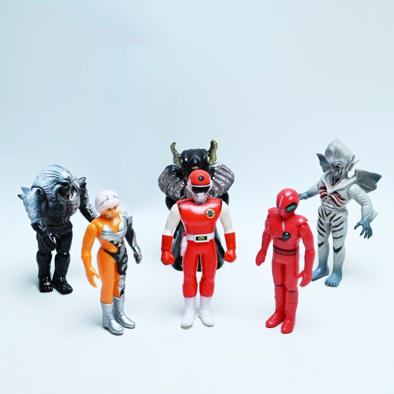 T04-s069 当時物 バンダイ 超新星フラッシュマン バイオブレンド