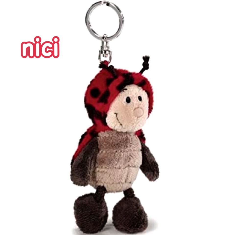 NICI てんとう虫 ぬいぐるみ　セット キーリング レディーバード ルーカス 10cm ドイツ ニキ