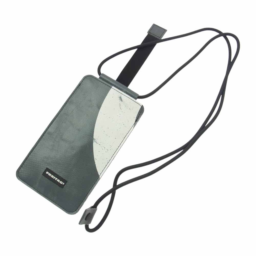 FREITAG フライターグ F338 FOX フォックス マイフォーン ネック ポーチ ショルダー グレー系【中古】