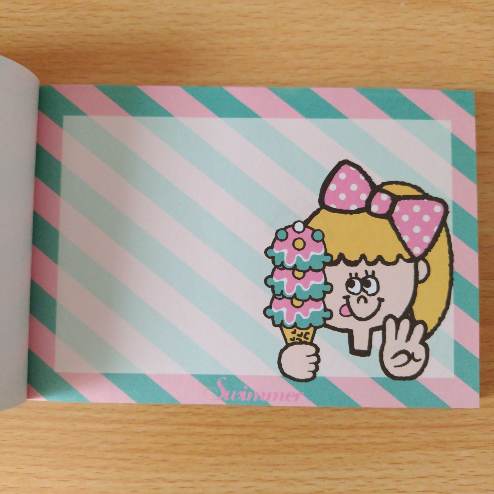 平成レトロ SWIMMER メモ帳セット - メルカリ