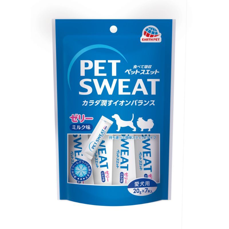 まとめ買い アース ペット ペットスエットゼリー 飲料 水分補給 愛犬用 20g×7本 ×12セット