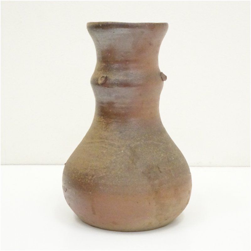 備前焼 森丁斎造 鬼の腕花生 花入 窯変 花瓶 飾壺 共箱 / 花器 茶道具 備前焼 森丁斎造 鬼の腕花生 花入 窯変 花瓶 飾壺