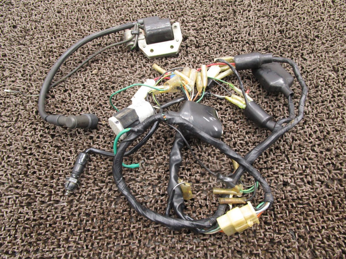 TL125 メインハーネス イグニッションコイル △A4785！TL125 ホンダ プラグキャップ 【 TL125E 】 キャブ車