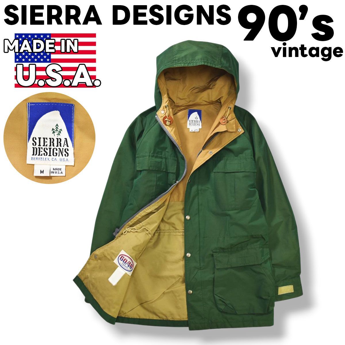 上質】 90s ヴィンテージ USA製 シエラデザイン SIERRA DESIGNS