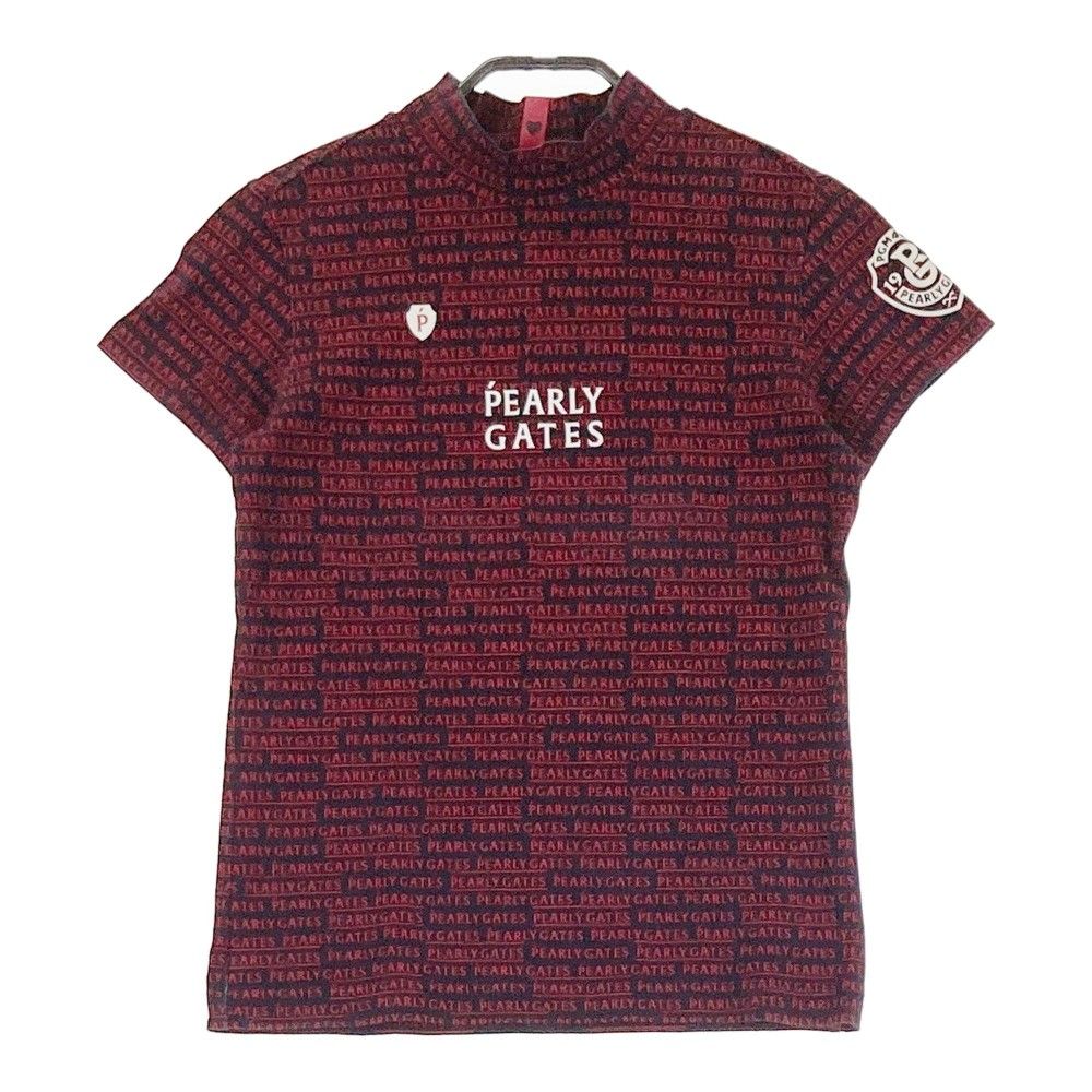 パーリーゲイツ シャツ 00 新品 パーリーゲイツ モックネック 半袖