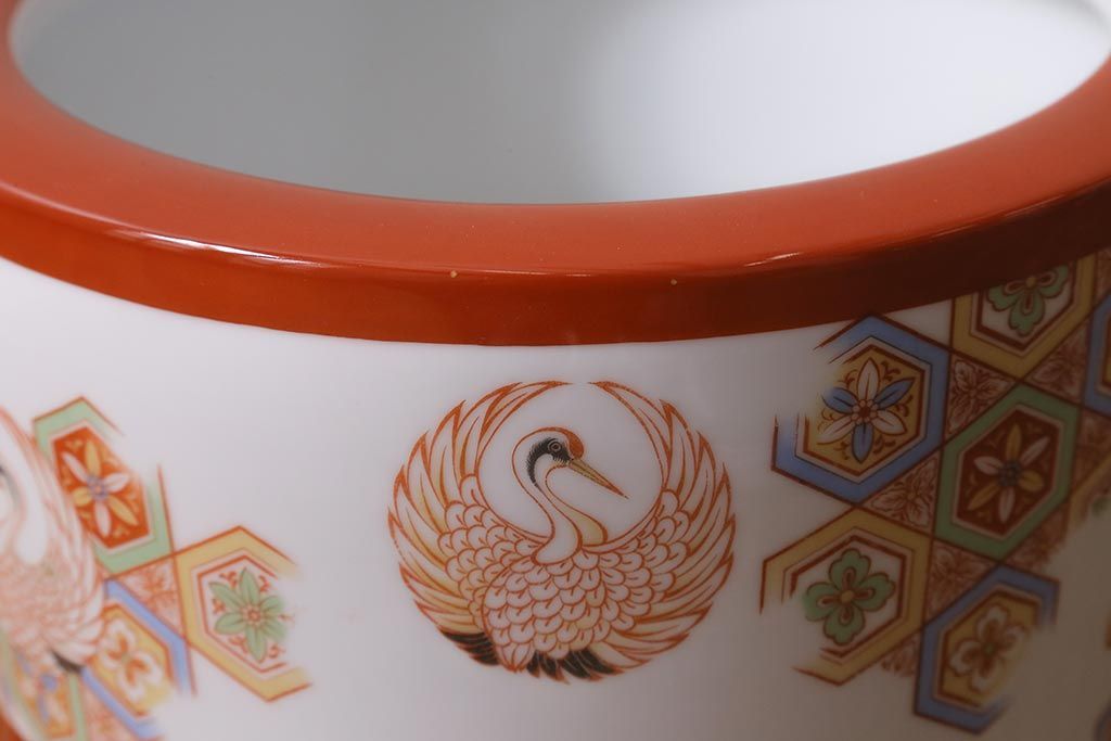 ノリタケ 火鉢 鶴丸文 R-041565 MARWIL-DEMENAGEMENTS_CH