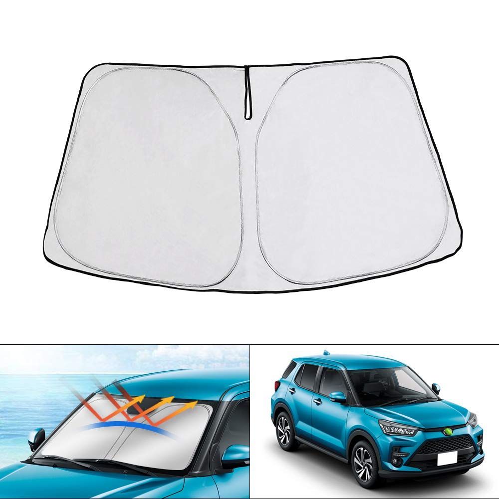 【クーポン有】収納袋付 取付簡単 内装パーツ インテリア カスタムパーツ UVカット 車種専用 日よけ 遮光性 H31.11～現行 メーカー直営 A210A A200A マルチサンシェード シェードカーテン フロン