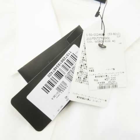 Dolce & Gabbana 半袖シャツ 46 ブラック/ホワイト ドルチェ&ガッバーナ ドルガバ DOLCE&GABBANA シャツ ワイシャツ