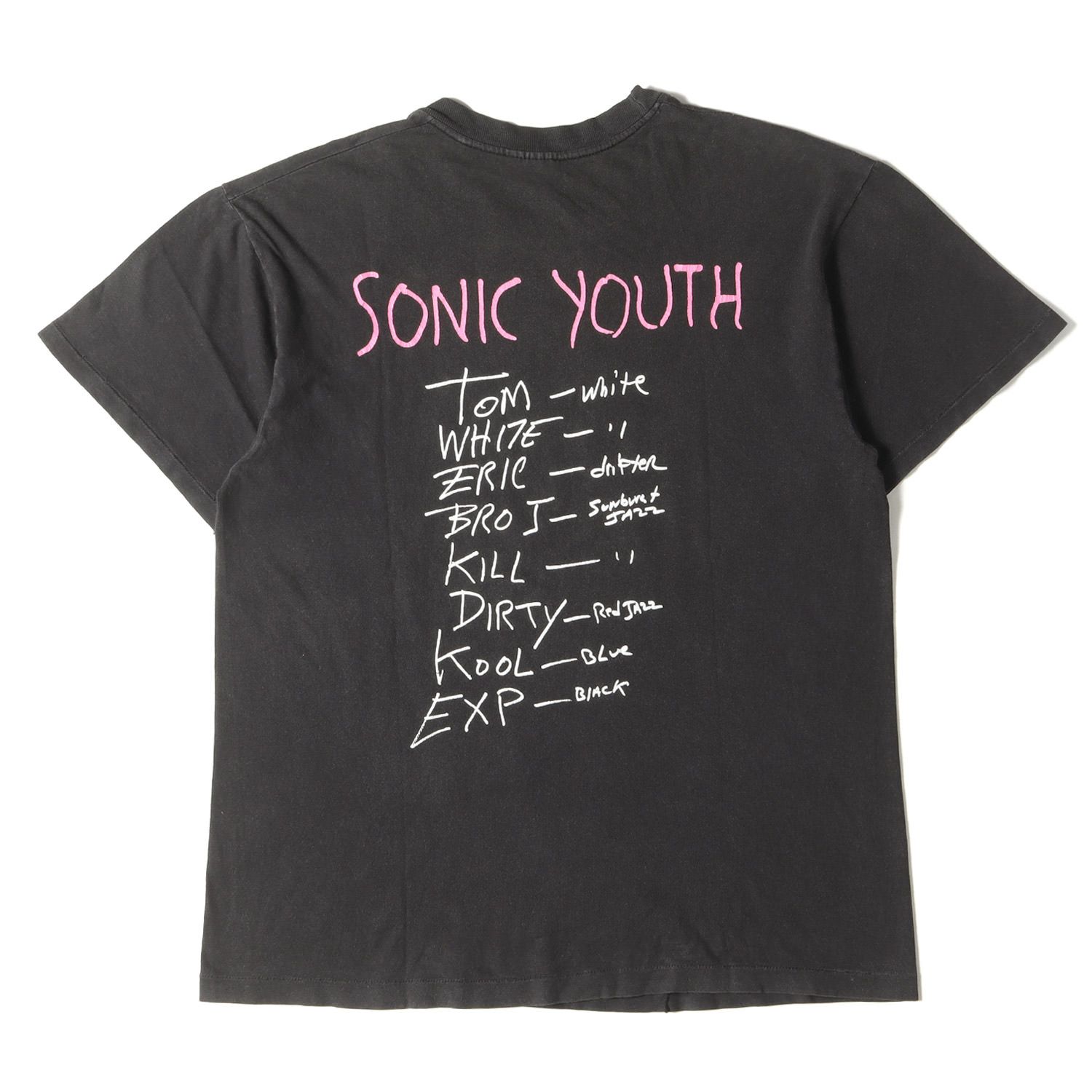 90s SONIC YOUTH DISAPPEARER ソニックユース クルーネック 半袖 Tシャツ Hanes USA製 ブラック L バンドT  ロックT 古着 ヴィンテージ - メルカリ