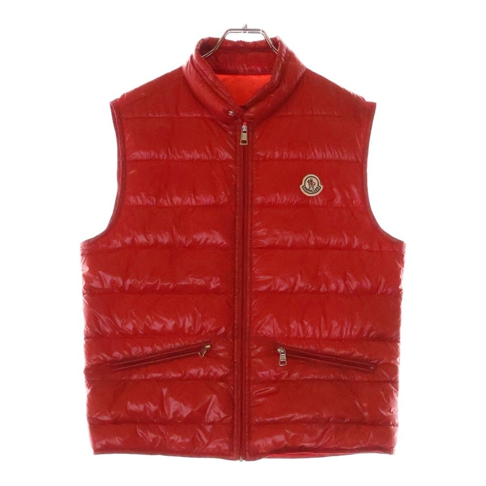 MONCLER (モンクレール) ワンポイント フルジップ ダウンベスト