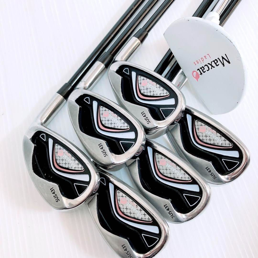 マックスキャット レディースゴルフセット 10本 Lフレックス クラブ
