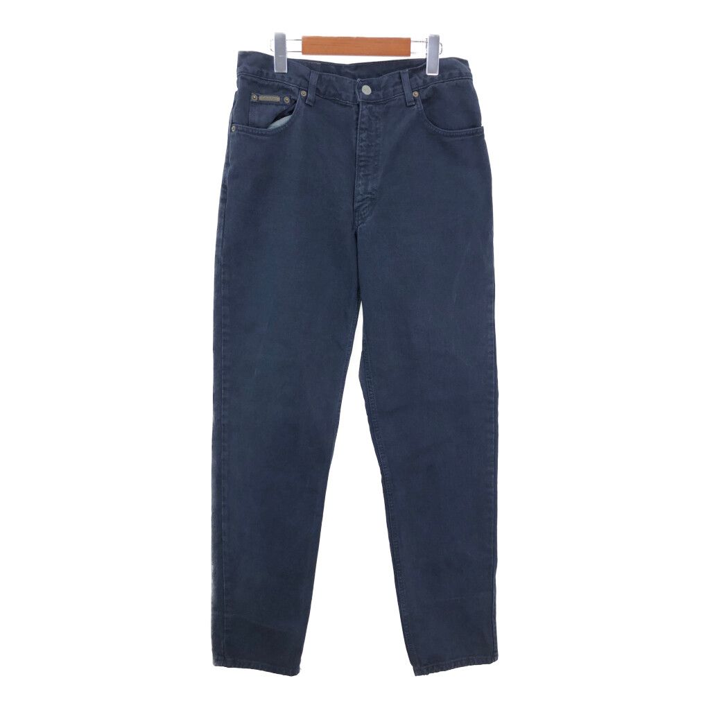 00年代 Calvin klein カルバンクライン デニムパンツ ネイビー メンズ W33 古着 T7835