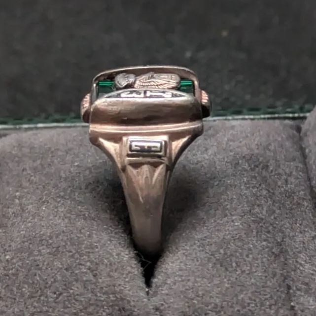JOSTENS カレッジリング1982年 スターリングシルバー 925  14号 JOSTENS カレッジリング1982年 スターリングシルバー 925 メンズ