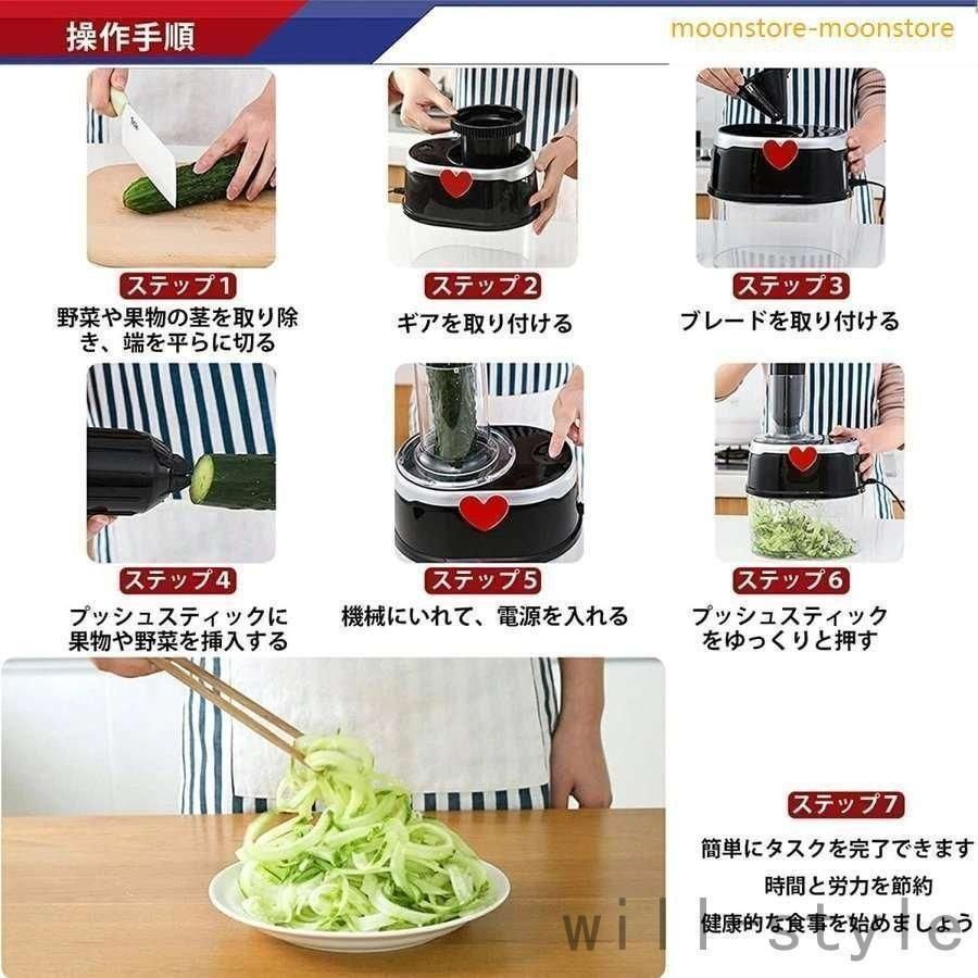 4種類のブレード