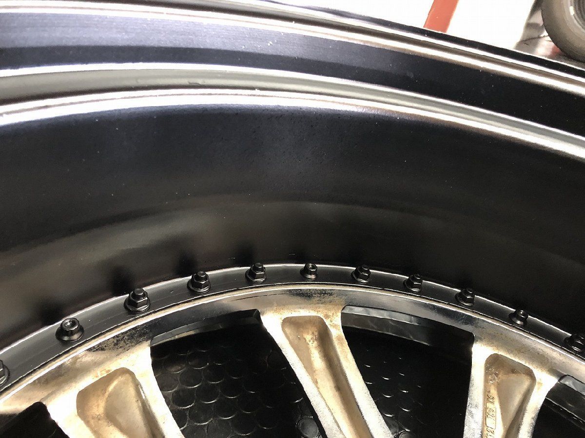 希望の持てる Weds KRANZE VERAE クレンツェ ヴェラーエ 社外ホイール 22インチ 1本 9J5HPCD120約 21 レクサスLS等 SHB006 【現品限り一斉値下げ】