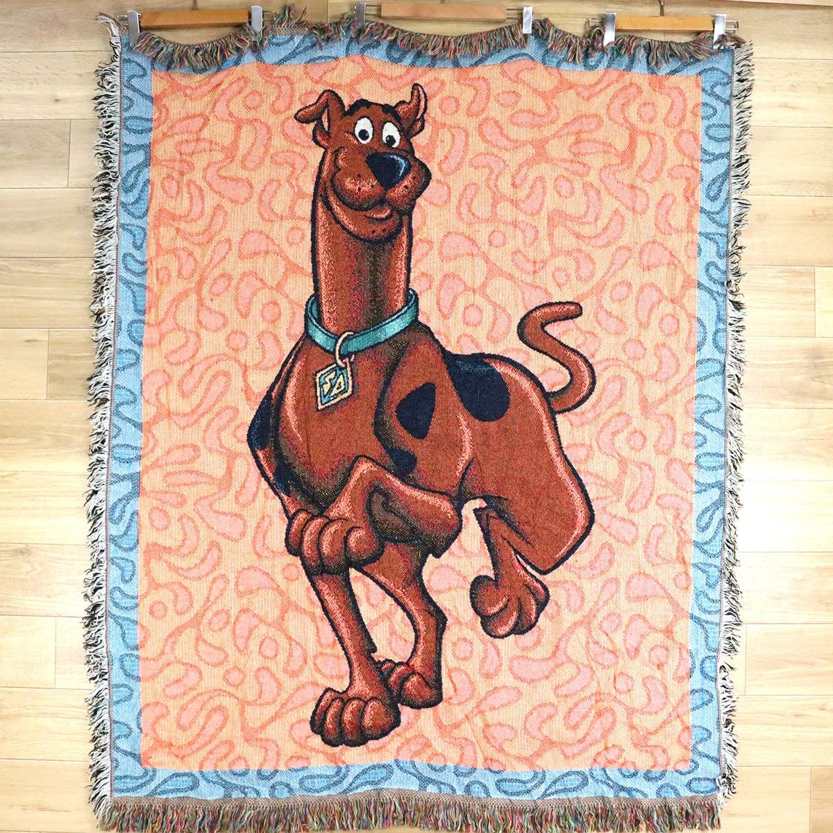 D5-10|O4.11-3 Scooby-Doo スクービードゥー CARTOON NETWORK ラグ マット カーペット ブランケット タペストリー インテリア雑貨
