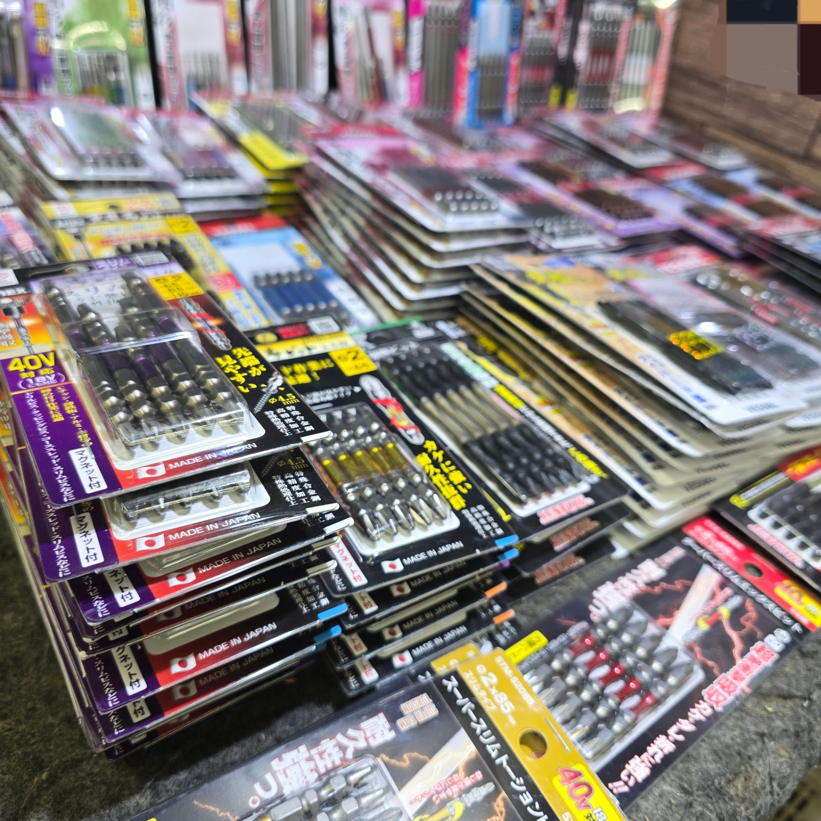 大 ビット5本入り 200パック 六角軸6.35mm インパクトドライバー用 メーカー サイズ混合 計1000本 桶川店 BRIGHTFACE_UK