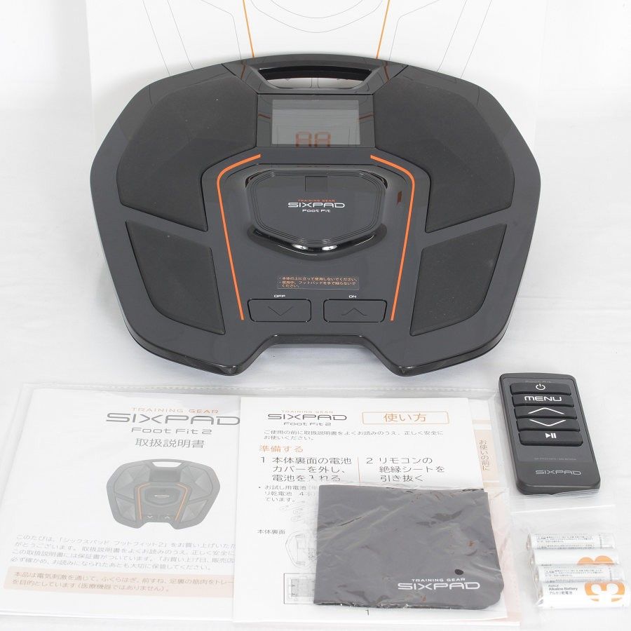 MTG SIXPAD Foot Fit 2 SP-FF2310FA ブラック シックスパッド フットフィット2 本体