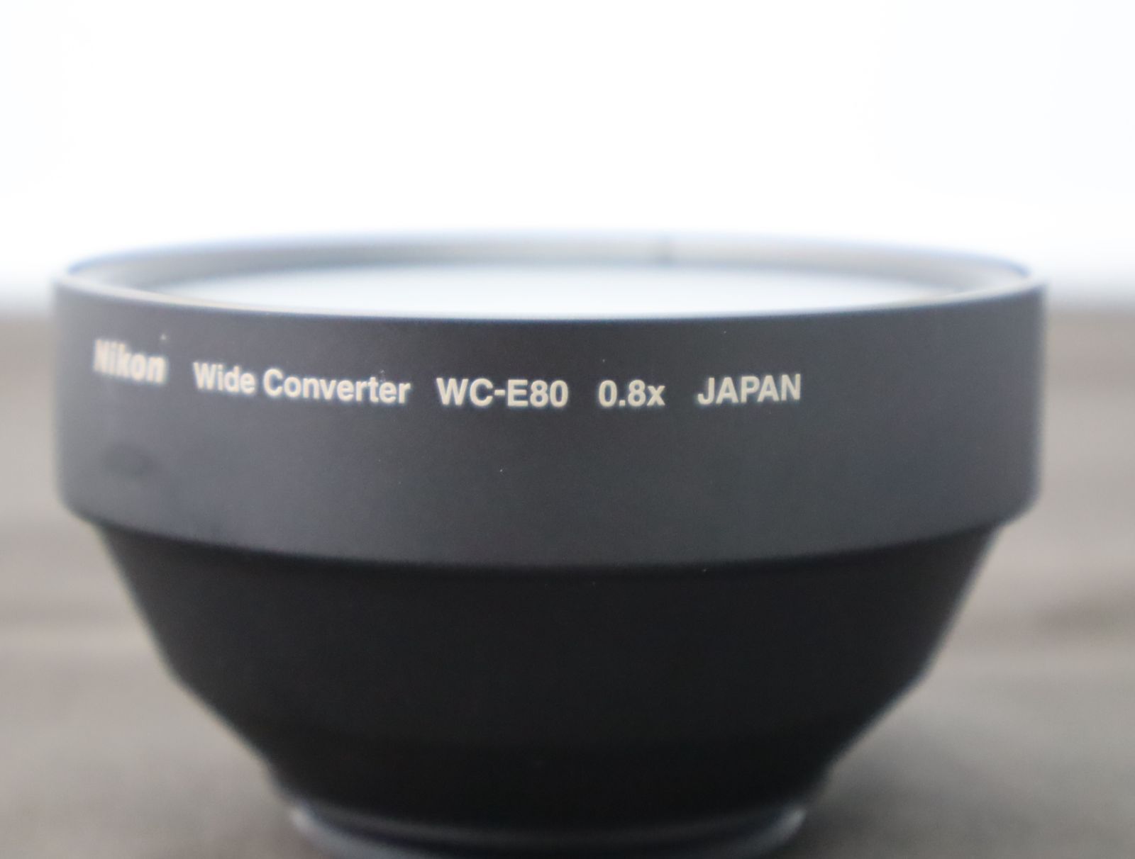 ◇カメラ機器 ｜ワイドコンバーター カメラレンズ｜NIKON ニコン WC-E80 0.8X  ｜ パーツ ジャンク扱い JUNK■O4892