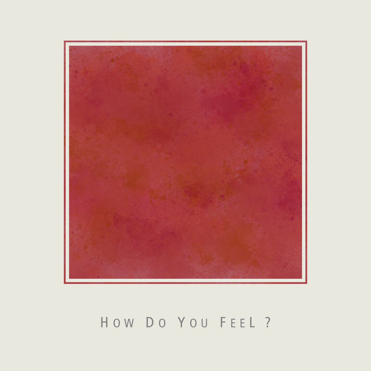 グラフィックロングTシャツ　How Do You Feel type - 006 -Long-