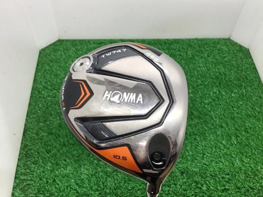 HONMA TW747 ドライバー 10.5度 Sフレックス　ヘッドカバー付 本間ゴルフ「TW747」全方位試打。”過度なお助け機能”のない