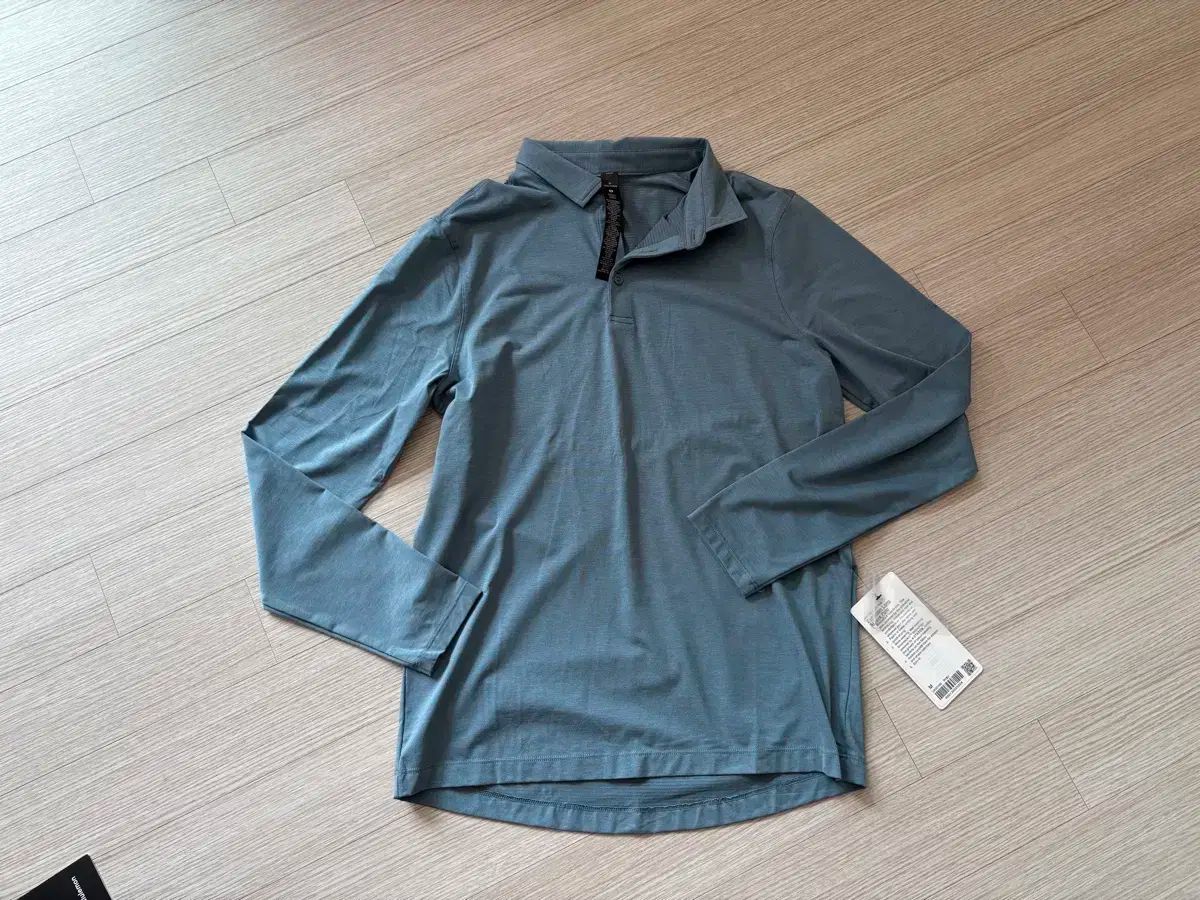 lululemon ルルレモン Everion ロングスリーブ ポロ Tシャツ m
