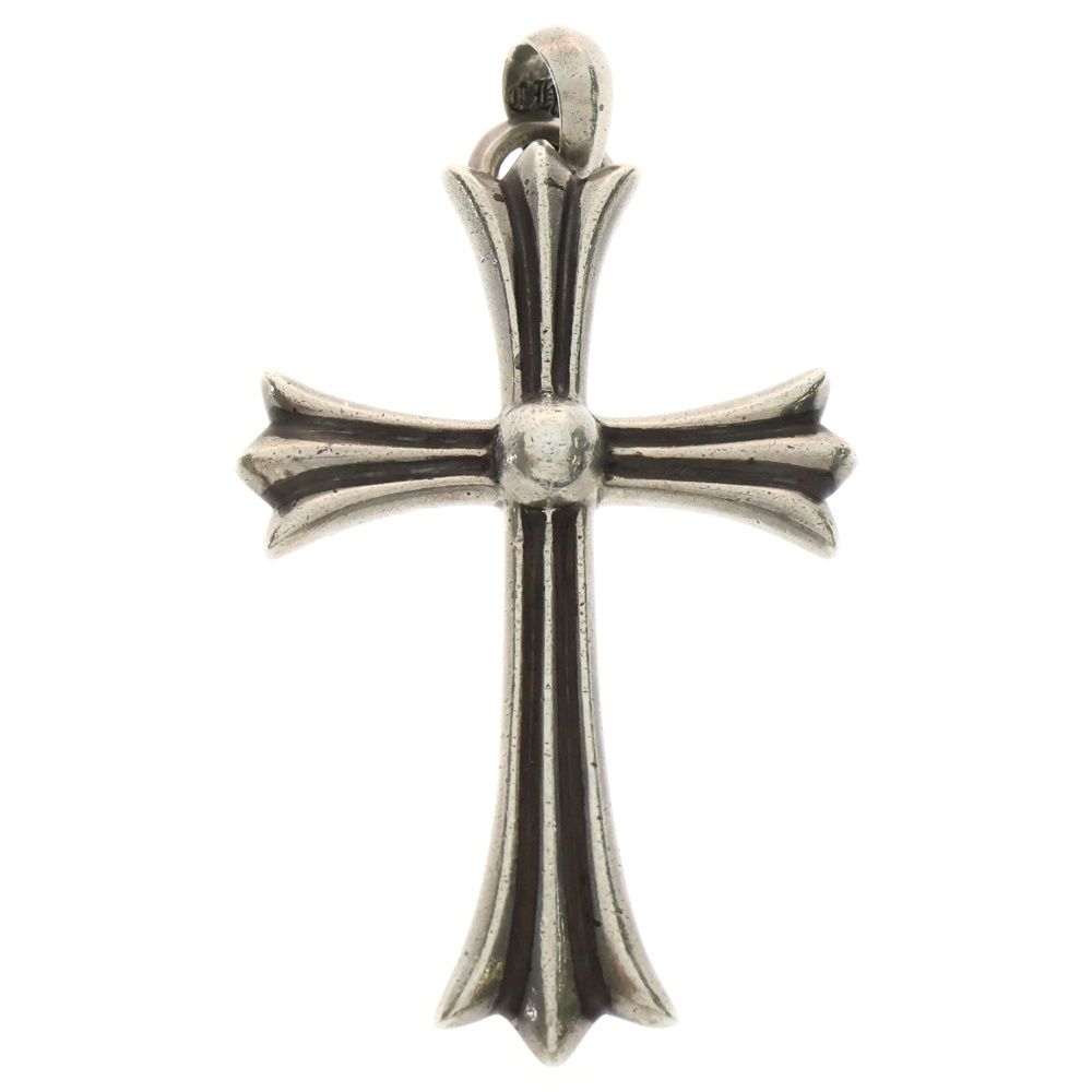 CHROME HEARTS CH CRS LG ラージクロス クロムハーツ CH CRS LG/ラージCHクロス シルバーネックレストップ