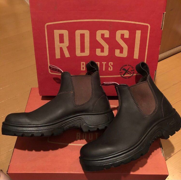 【人気正規品】UK7 「ESPERANCE」 Rossi boots サイドゴアブーツ 26.0cm