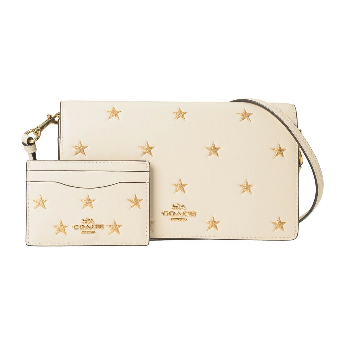 新品 コーチ COACH ショルダーバッグ アンナ フォルドオーバークラッチ 