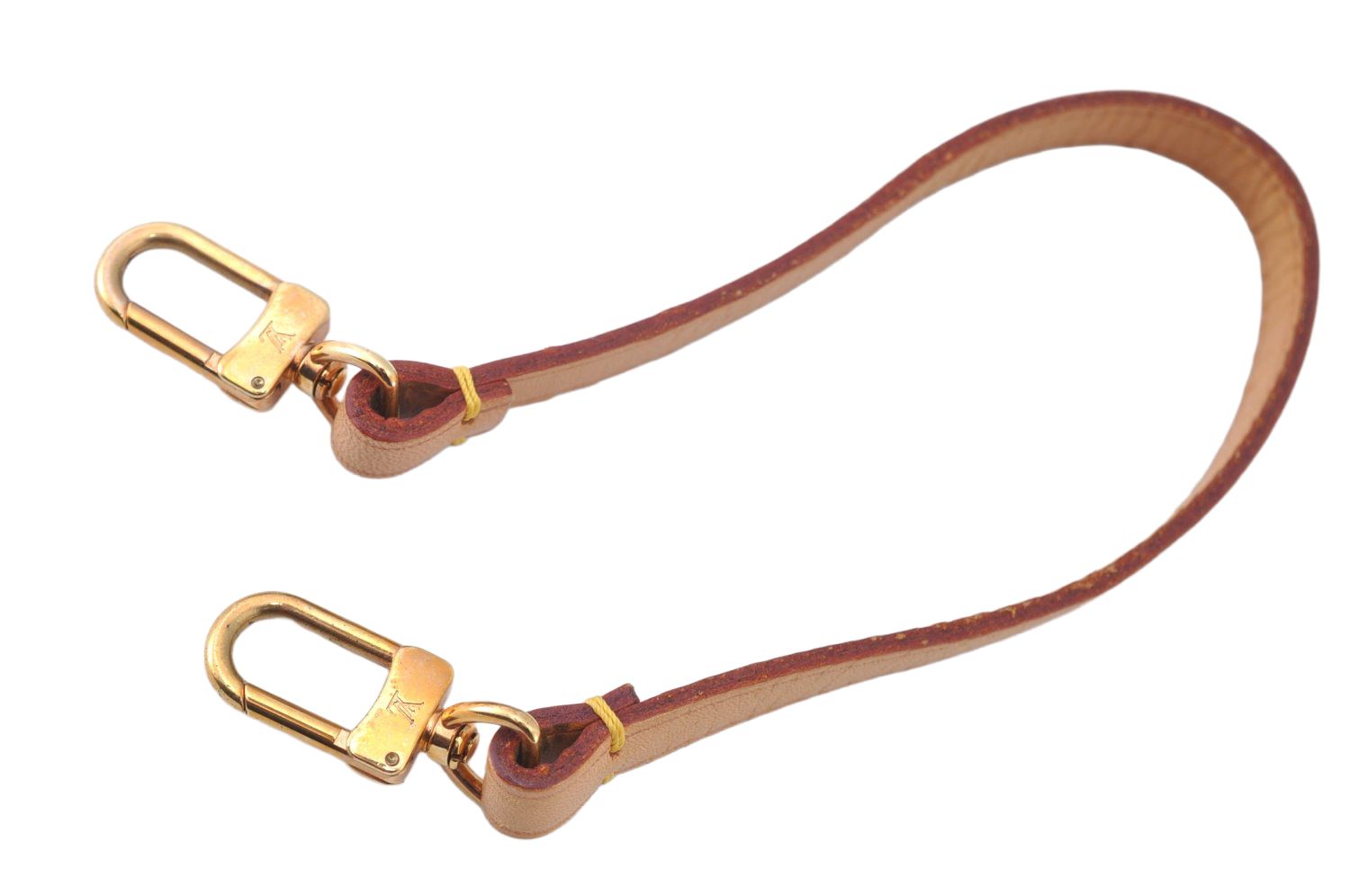 LOUIS VUITTON ルイヴィトン レザー ハンドル ストラップ ベージュ 12.2 LV L2183