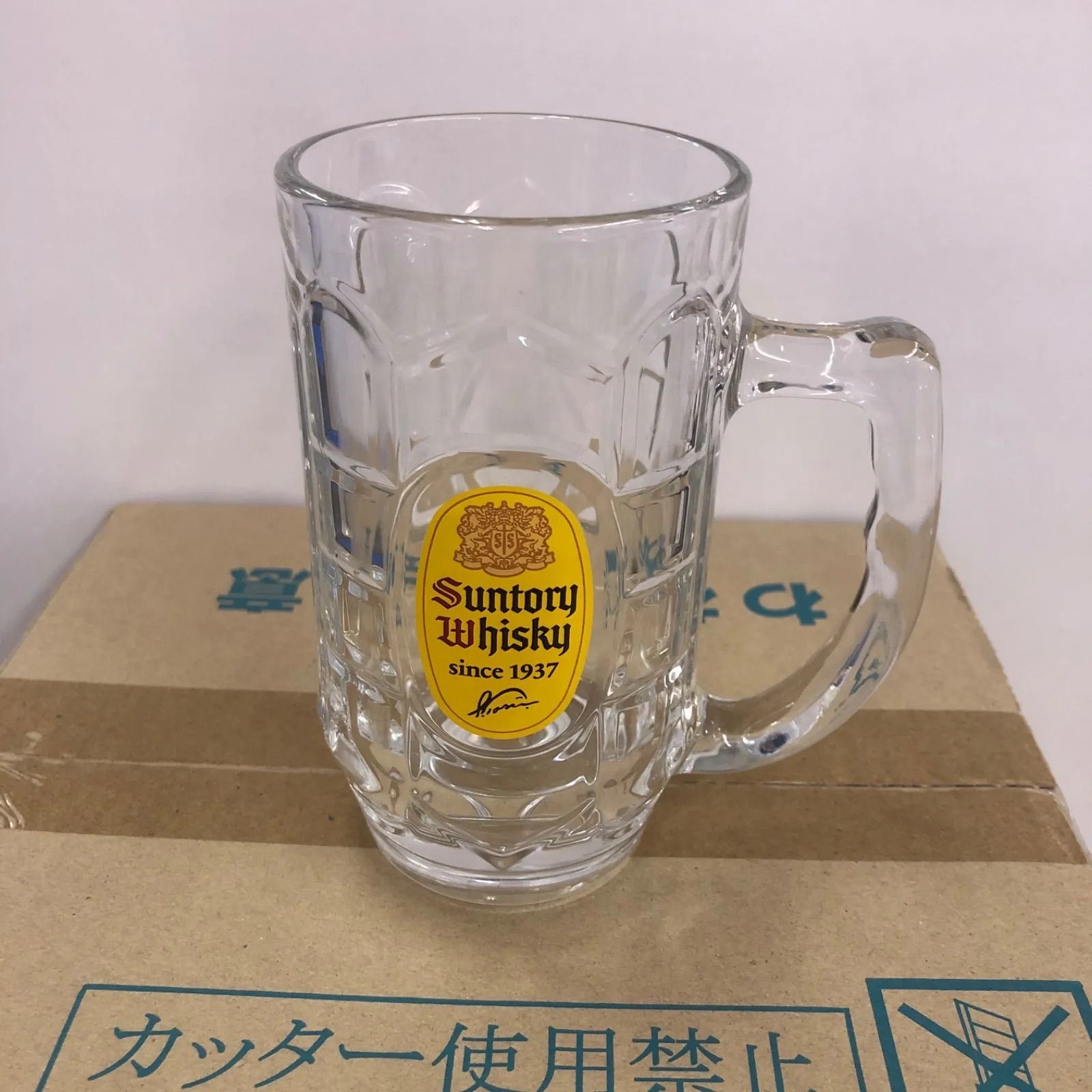 未使用/サントリー角ハイジョッキ 375ml 6個入 ハイボール - リユース