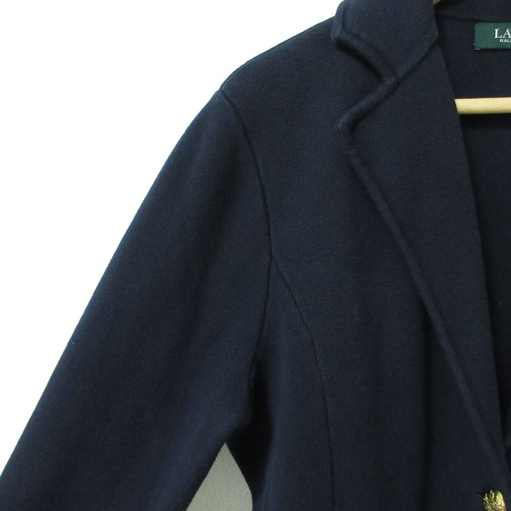 良品 LAUREN RALPH LAUREN ローレンラルフローレン 金釦 3B
