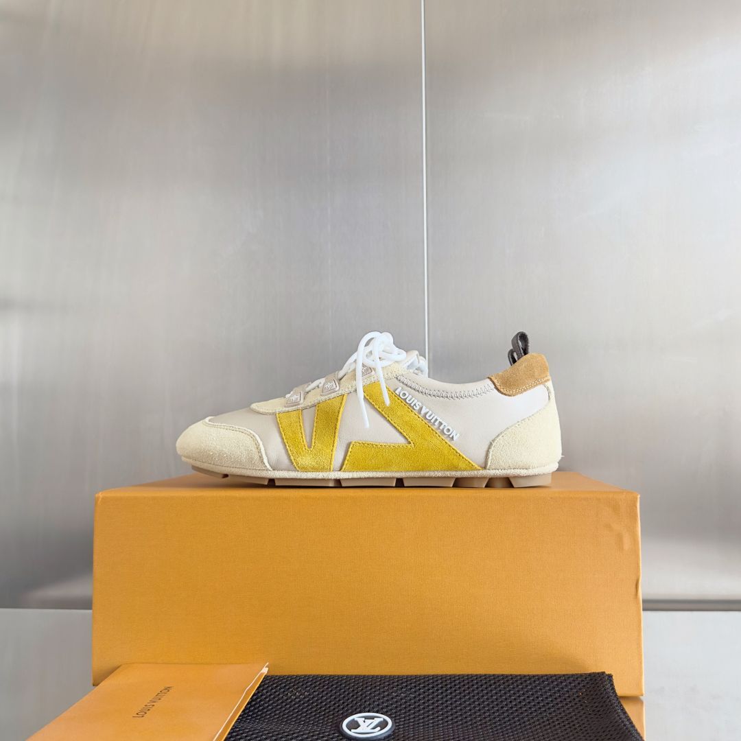 【可愛い】LOUIS VUITTON Sneakerina スニーカー Louis Vuitton Sneakerina バレエ スニーカー02-2 - メルカリ