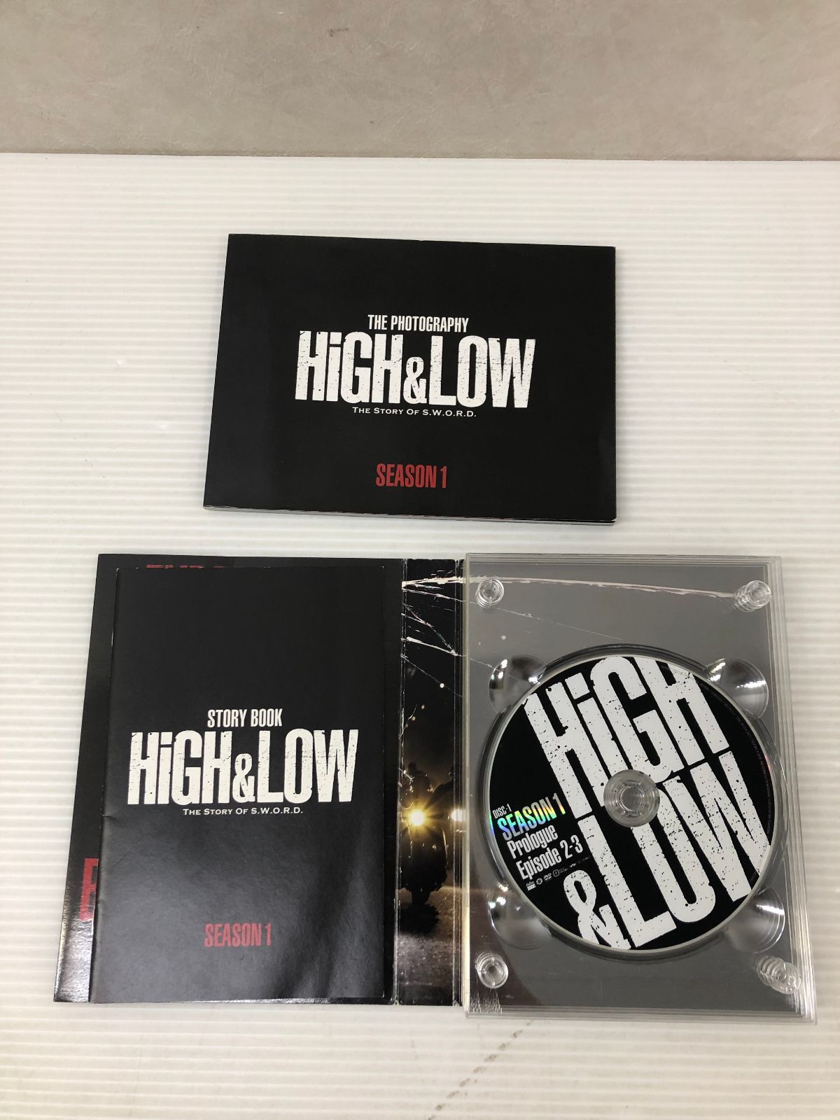 HIGH＆LOW DVD-BOX2つセット 中古品 smjdv086592 - メルカリ
