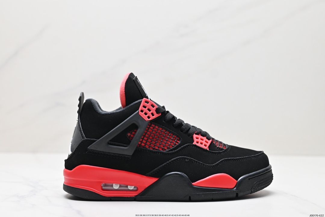 Nike Air Jordan 4 Retro Bred Reimagined Black red